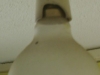 Damaged batten lamp holder