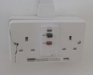 Damaged SRCD outlet Damaged SRCD outlet