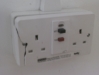 Damaged SRCD outlet Damaged SRCD outlet