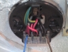 Incorrectly wired light fitting