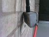 Unsecured wall socket outlet